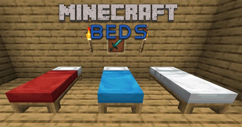 How To Make A Bed In Minecraft, How To Make A White Bed In Minecraft Survival