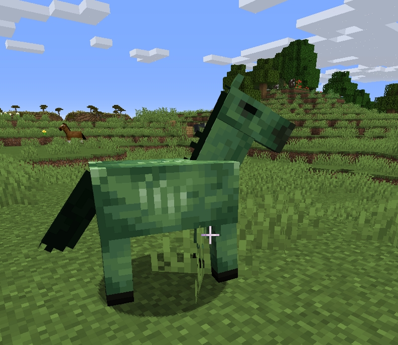 lego minecraft zombie horse